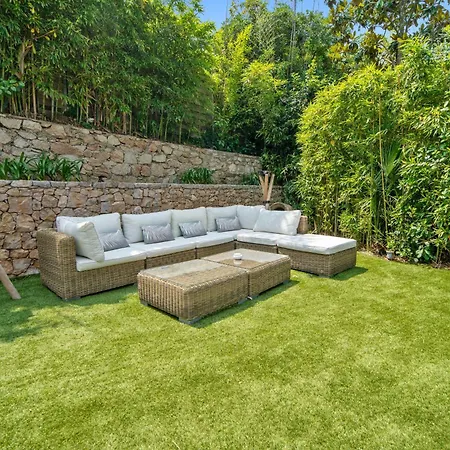 House A C 3bd 6p - Garden & Pool St-tropez شقة